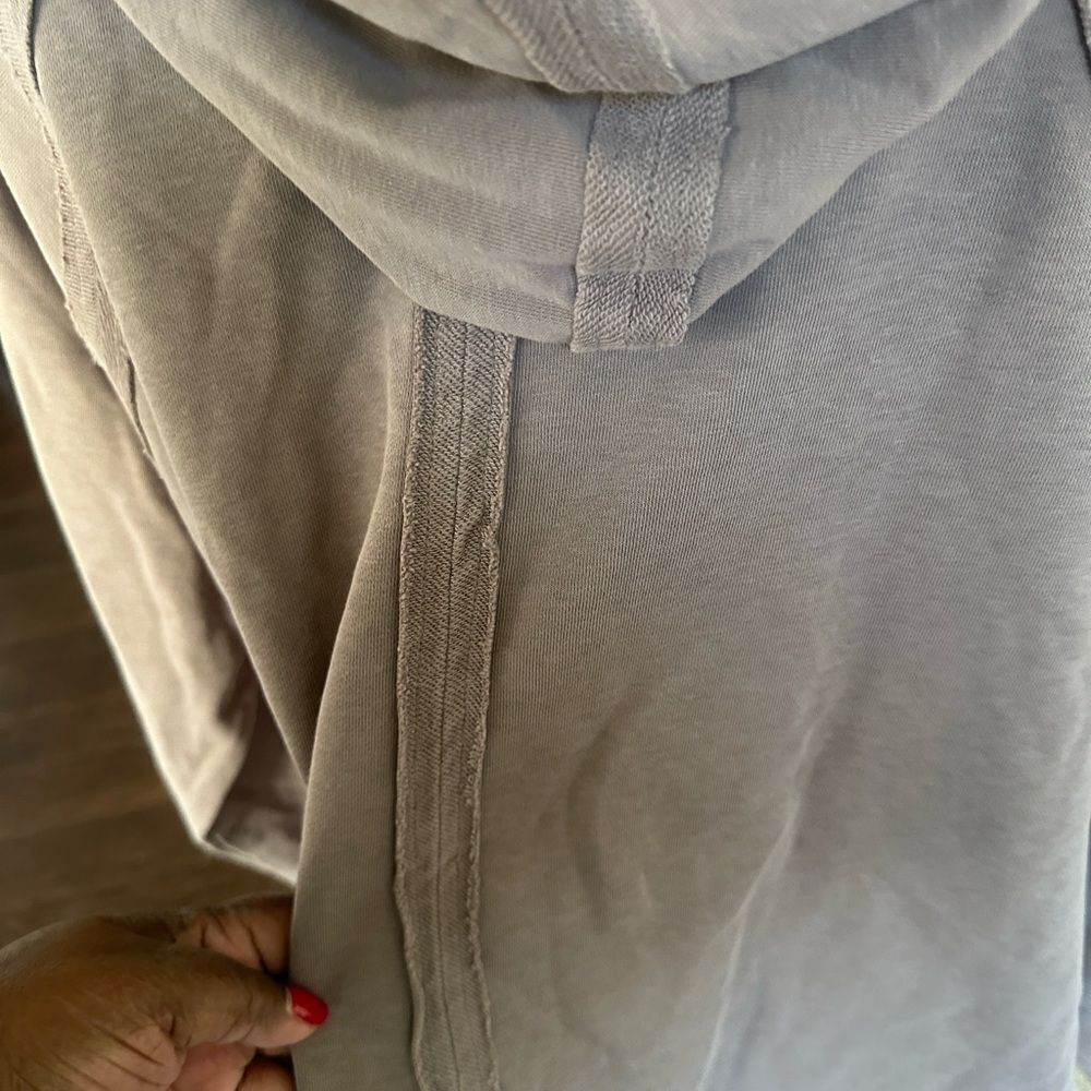 AS Revival Mauve Hooded Oversized Sweatshirt S - Picture 5 of 7